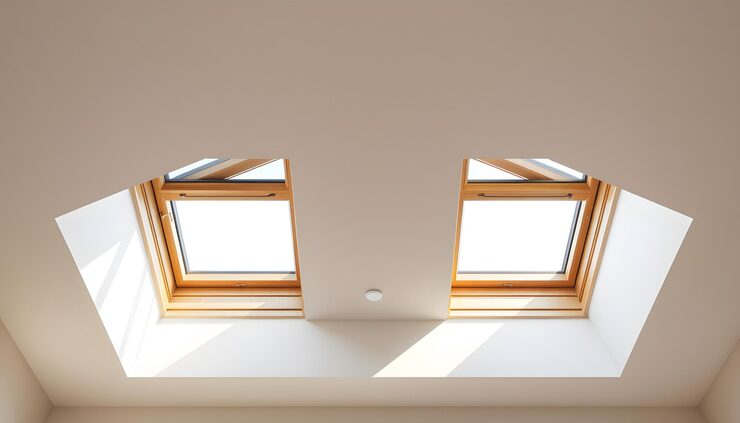 Transform Your Home with Skylights for Gentle Roof Slopes
