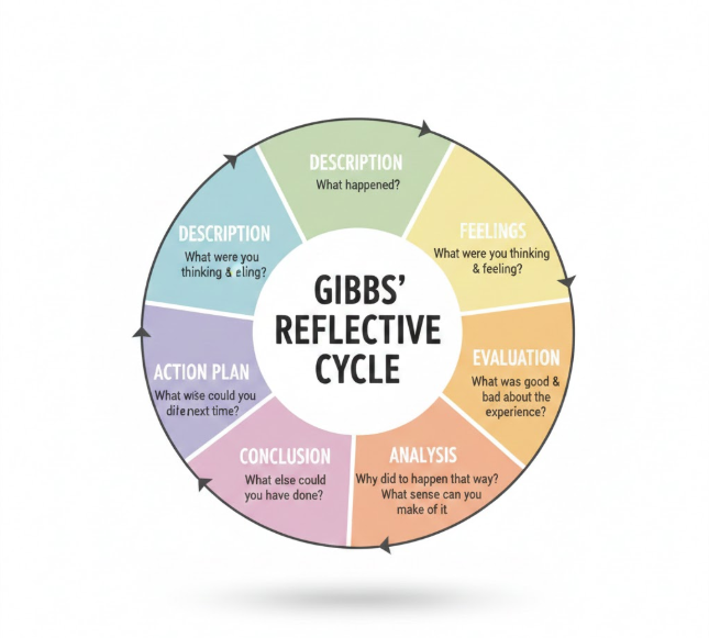 Gibbs’ Reflective Cycle: A Step-by-Step Guide for Nursing Students