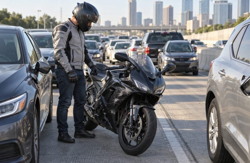 Is Lane Splitting Legal in Texas After a Crash?